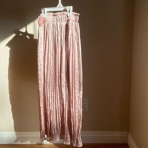 Shimmery pink topshop skirt